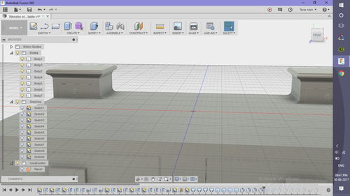 如何在Fusion中制作办公桌的3D模型